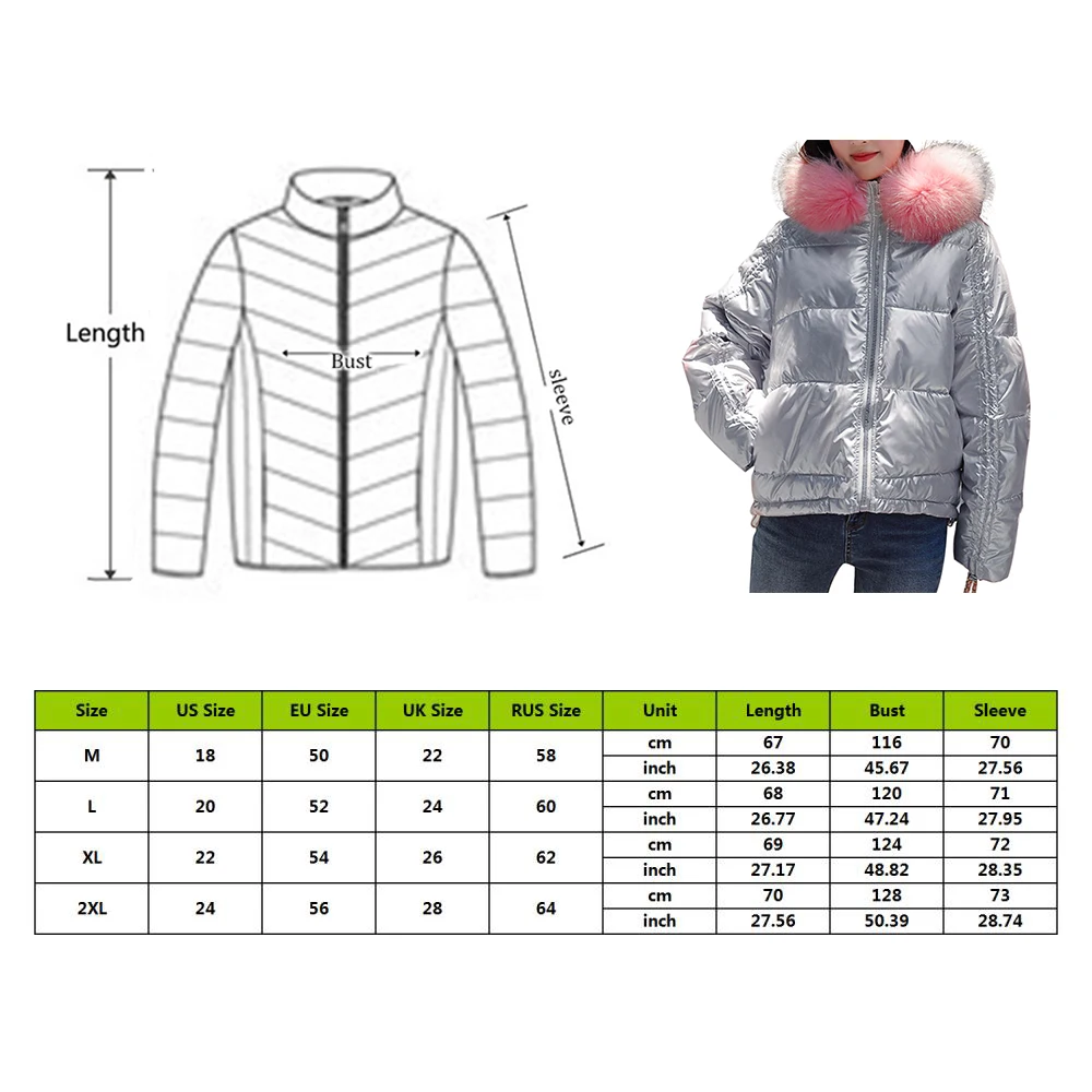 HEFLASHOR женская зимняя парка куртка пальто повседневное с капюшоном одноцветные