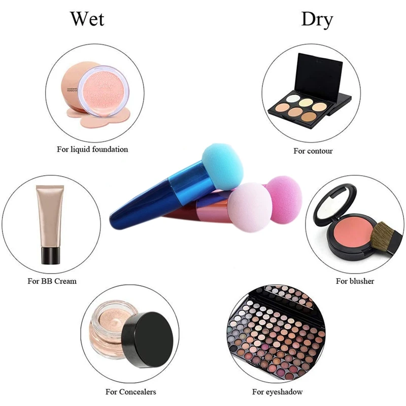 2 шт. губка-блендер для нанесения основы под макияж |