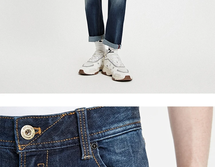 JackJones мужские модные трендовые узкие Стрейчевые джинсы, джинсовые штаны, мужская одежда 219132554