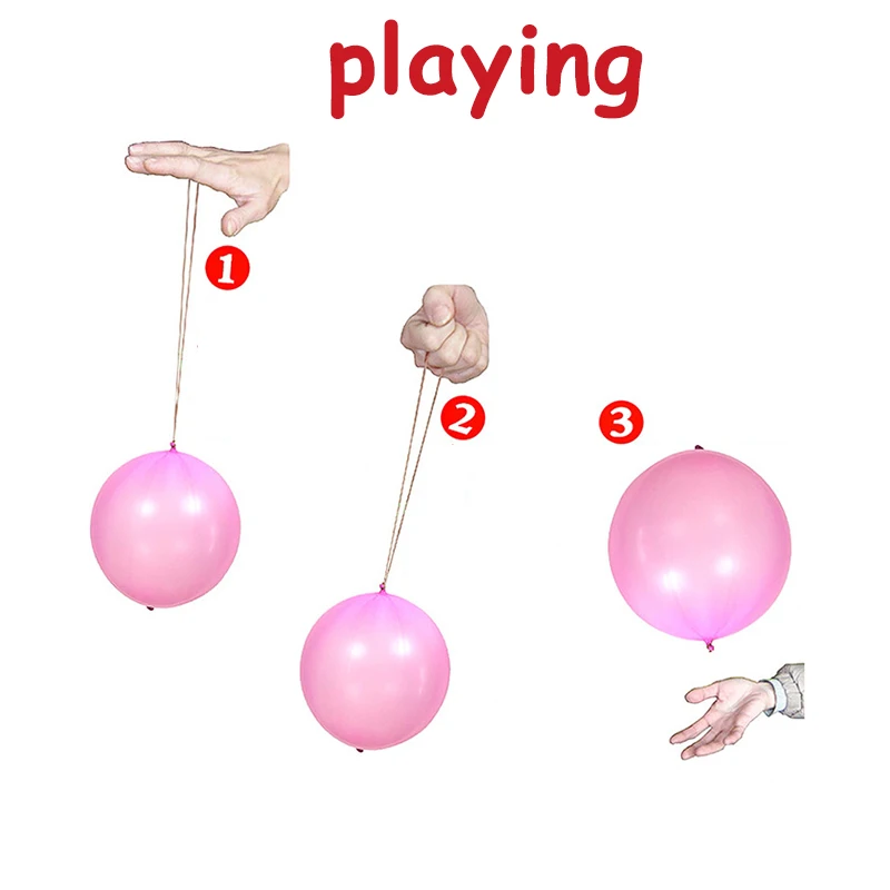 Эластичный веселый детский игрушечный воздушный шар детская игра обучающая