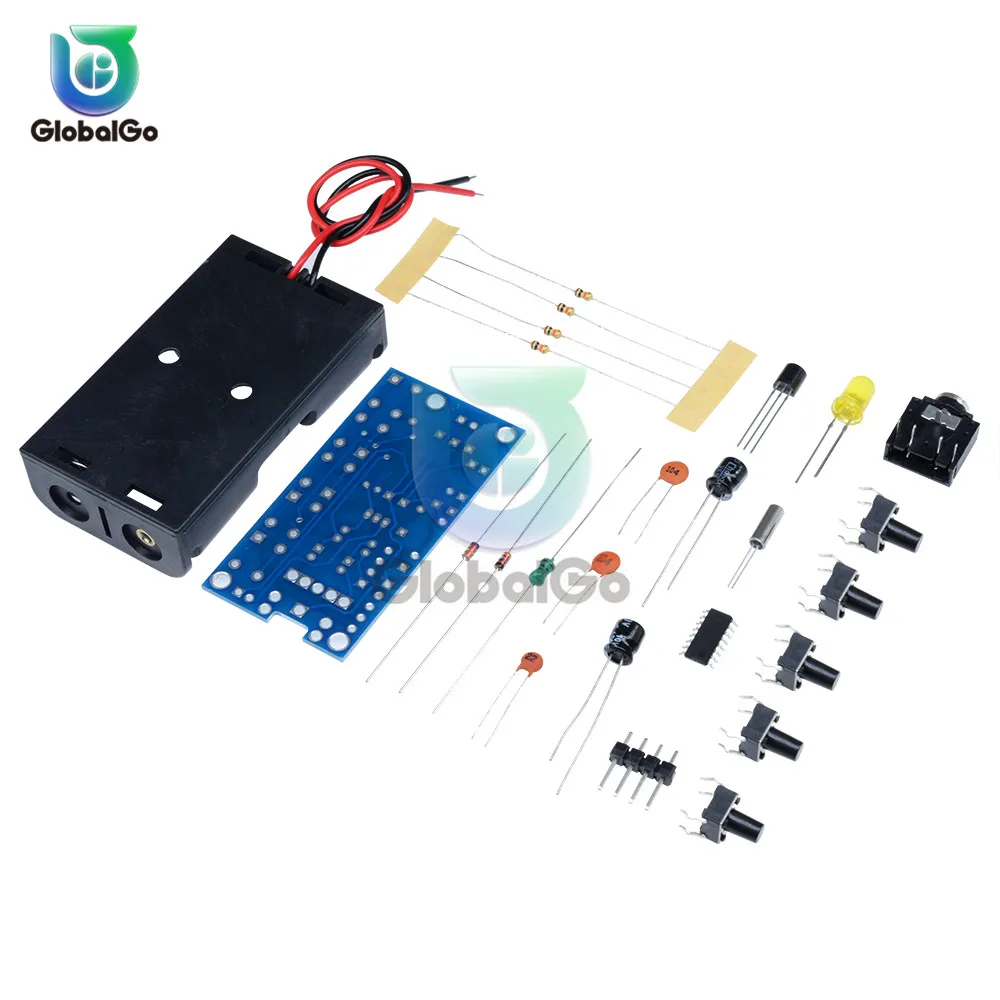 FM беспроводной стерео радиоприемник Модуль PCB DIY электронные наборы 76 МГц-108 МГц DC