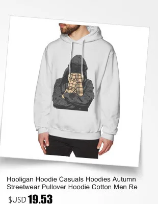 Hooligan Футболка Повседневная футболка с коротким рукавом Милая футболка с принтом Лето 100 хлопок мужская футболка плюс размер