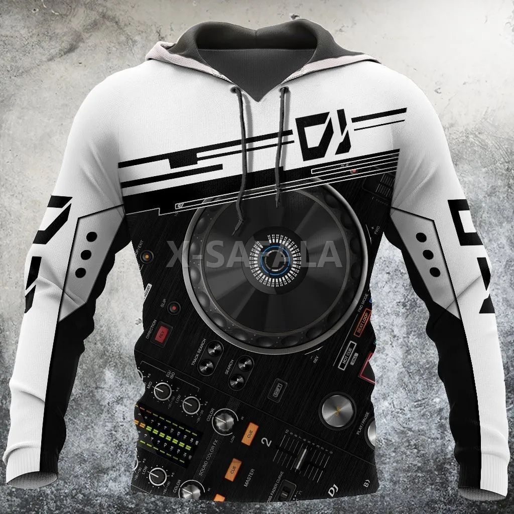 

DJ PLAYER MUSIC 3D All Over Print Size XS-7XL Hoodie Man Women Harajuku Outwear Zipper Pullover Sweatshirt Casual Unisex