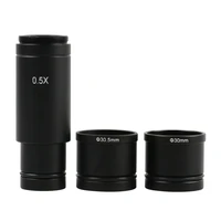 0 5x c mount lens adapter video microscope camera 23 2mm 30mm 30 5mm cmos ccd camera adapter digital eyepiece accessories