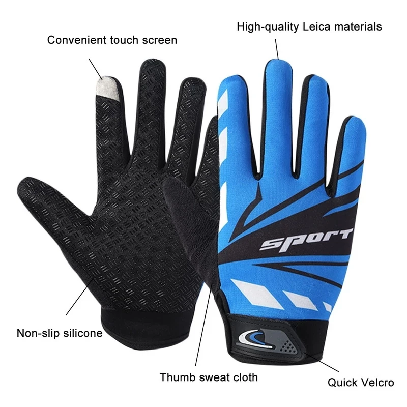 Велосипедные перчатки с закрытыми пальцами для мужчин и женщин мужские