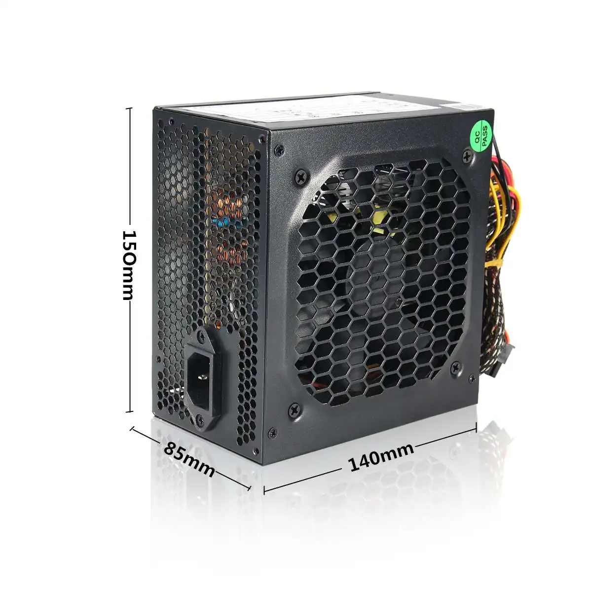 Блок питания Max 450 Вт блок PFC тихий вентилятор ATX 24pin 12 В компьютер SATA игровой ПК для