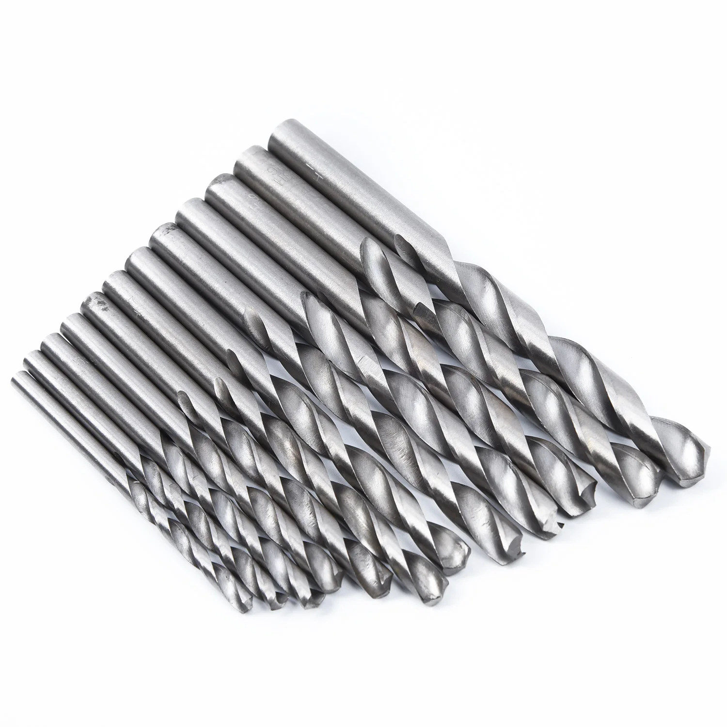

19pcs HSS High Speed Steel Diamond Drill Bit Set Coated Bend 1.5mm - 10mm