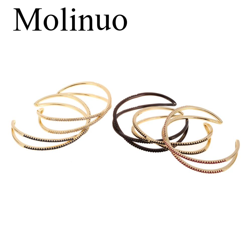 Molinuo Новая мода крест стиль личности женский мужской браслет подарок на день