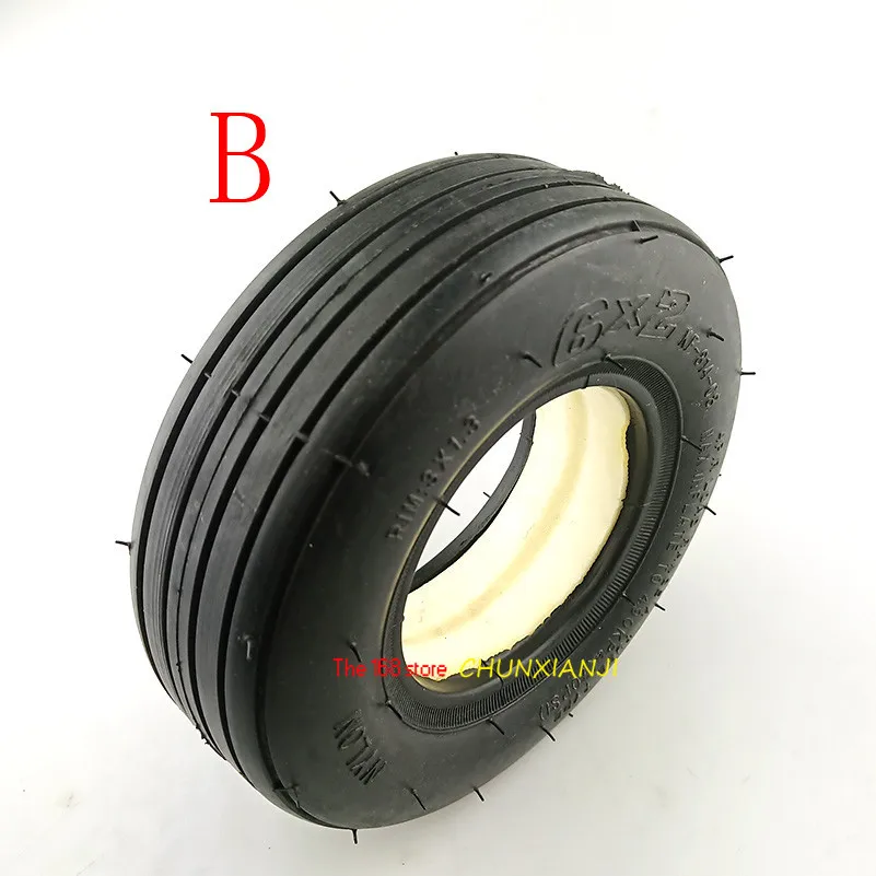 Комплект шин 6 дюймов х2 дюйма и внутренней трубки твердые шины подходят для