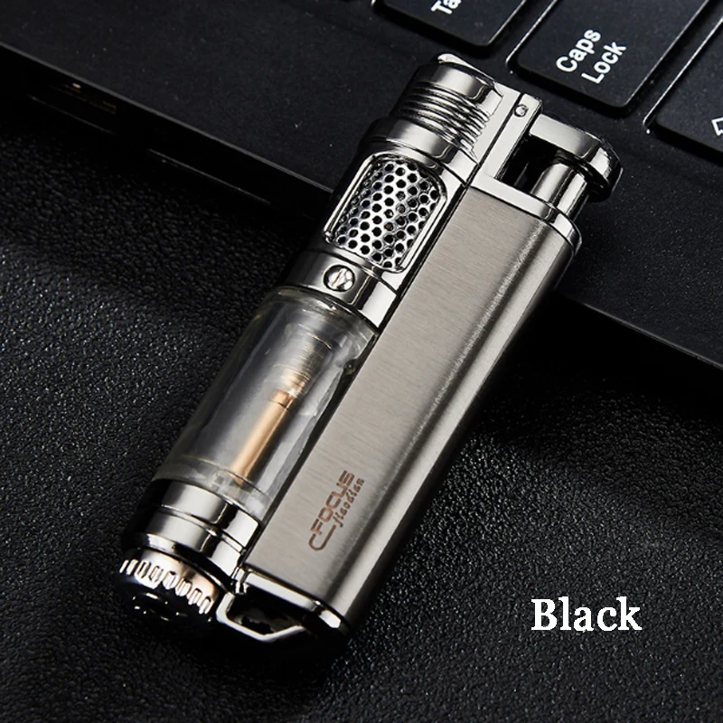 зажигалка турбо гаджеты для мужчин факфонарь ная креативная ветрозащитная