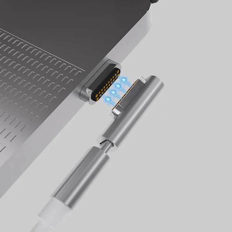 Новый Усиленный Магнитный usb-адаптер с 20 контактами 4K 100W быстрая зарядка для Macbook