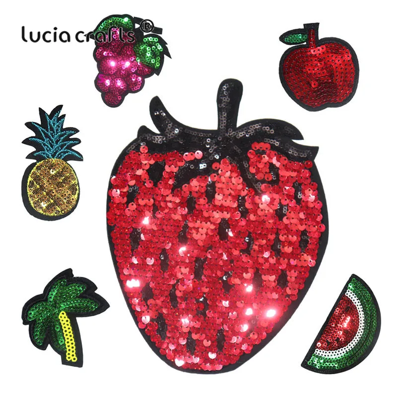 Lucia crafts многоцветные нашивки с блестками железная корона для губ ПРИШИТАЯ