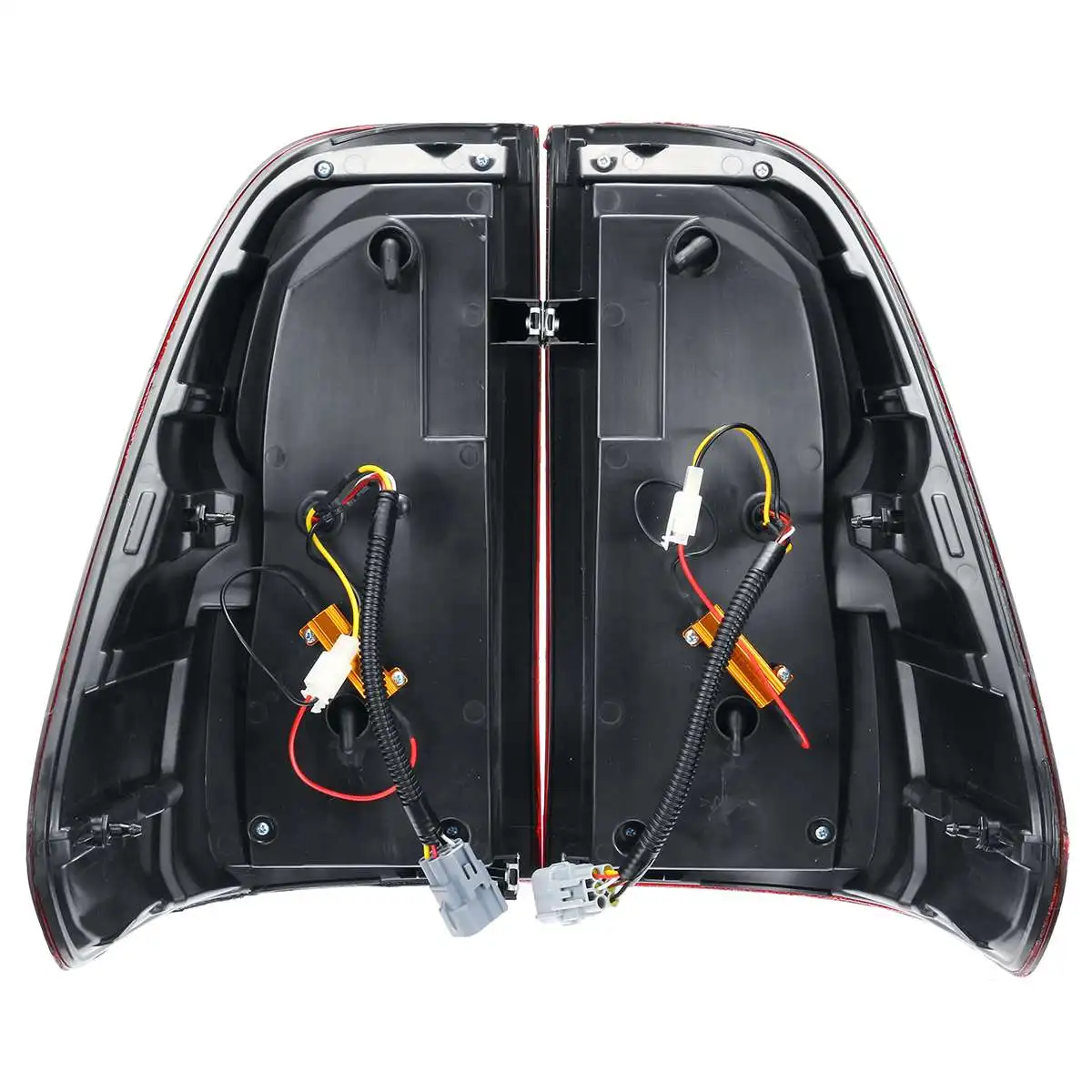 

Pair Car Taillight LED With Bulb For Toyota Hilux Revo 2015 2016 2017 2018 Pickup Rear Reverse Lamp Modified Tail Fog light DRL