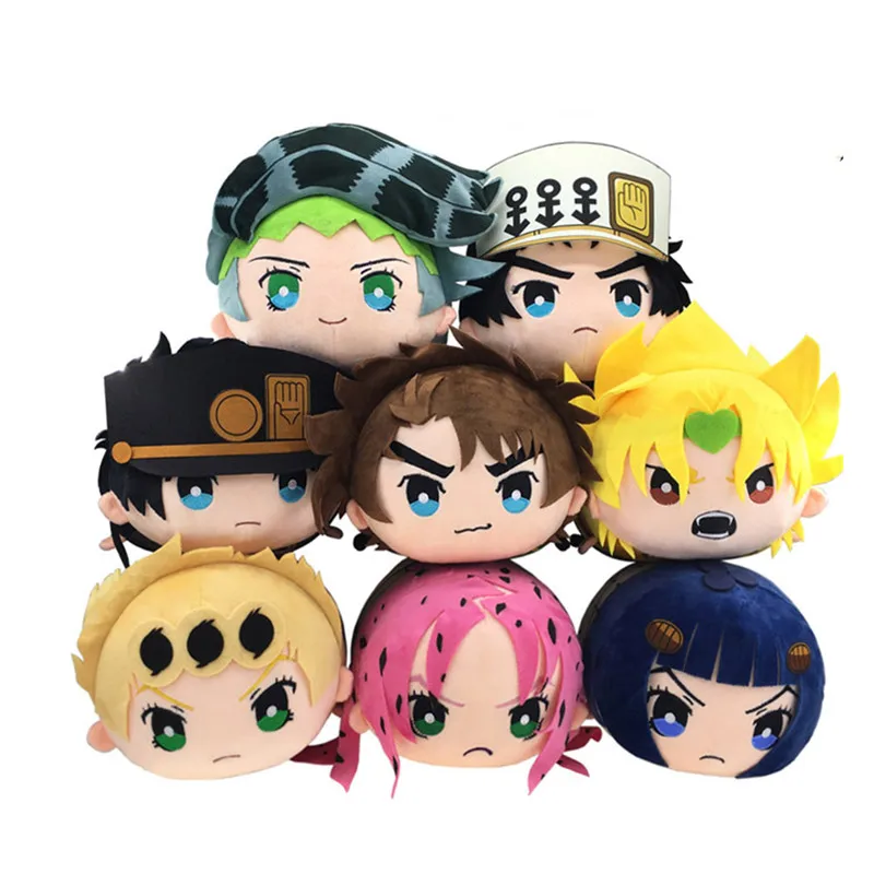 

JOJOs Bizarre Adventure Giorno Giovanna Bruno Bucciarati plush toy stuffed toys Action figure toys doll doll Christmas gift
