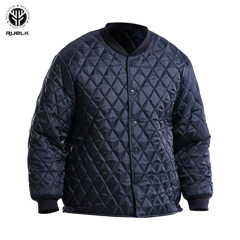 

Новинка Осень-зима 2020, модная Классическая однотонная одежда RUELK с хлопковым набивным рисунком в форме ромба, согревает