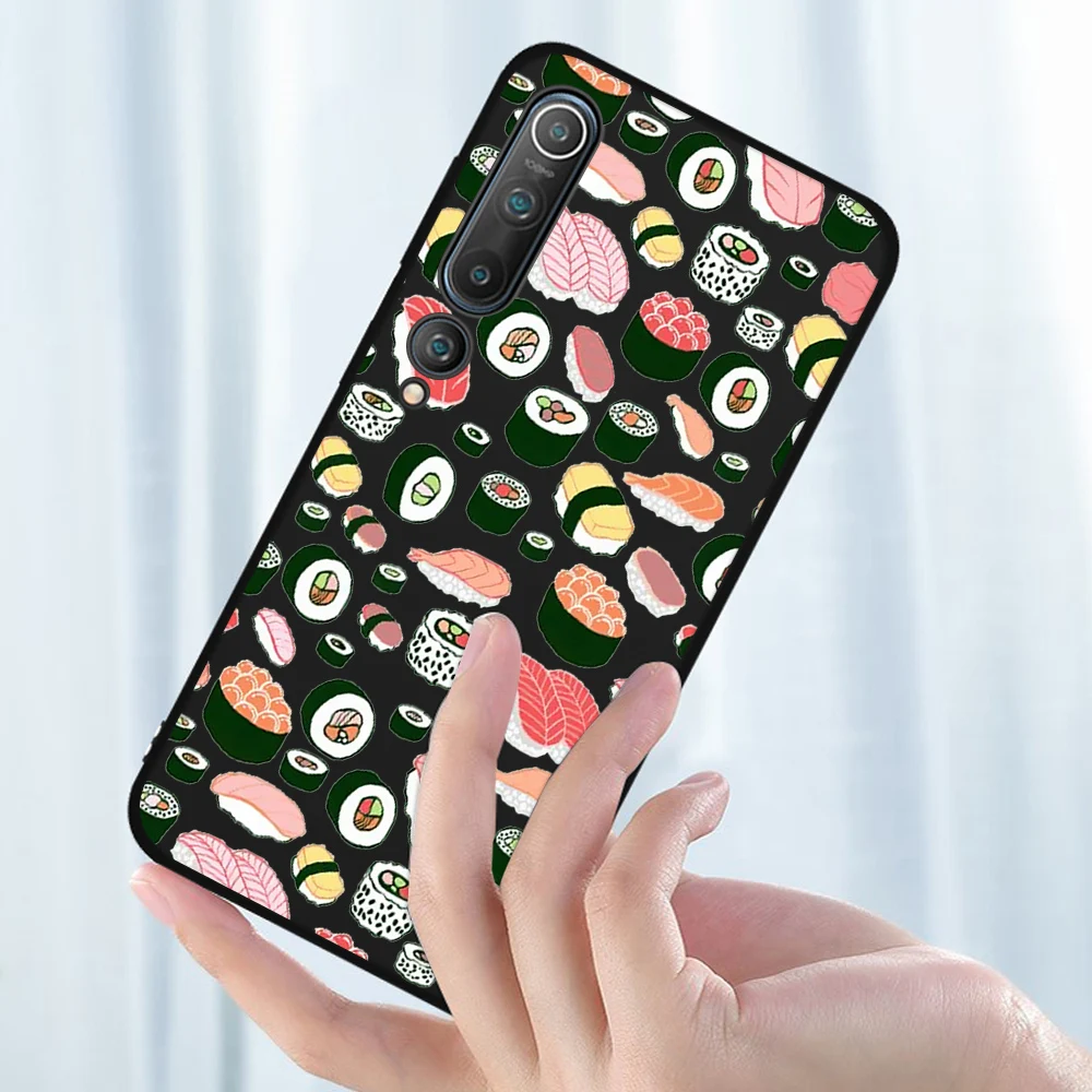 

Cartoon Food Coffee Case For Xiaomi Redmi Note 10 9 8 7 9T 8T Pro MAX 9A K40 MI Note 11 10 9 T Pro SE F3 X3 Soft TPU Phone Funda