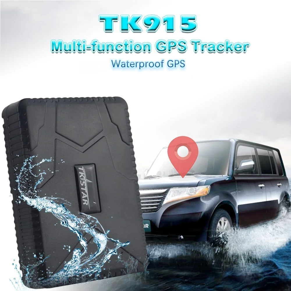 GPS трекер TKSTAR TK915 автомобильный локатор батарея 10000 мАч в режиме ожидания 120 дней
