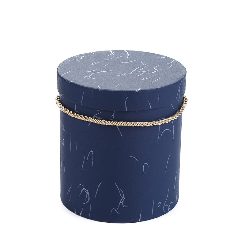 

Boutique Flower Cylinder Bucket Gliding Gift Box Valentine's Day Flower Case Birthday Gift Package
