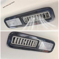 yimaautotrims roof dashboard air ac outlet vent cover trim fit for mitsubishi pajero v97 v93 v80 montero limited 2009 2021