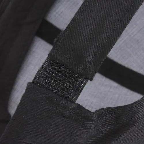 Черная бейсбольная шляпа с воздушным охлаждением на солнечных батареях для