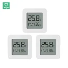 Умный Bluetooth-термометр Mijia, 3 шт.компл., 2 беспроводных электрических цифровых гигрометра, термометра, датчика влажности