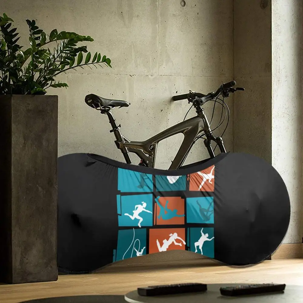 

Different jump posture outdoor Bike MTB waterproof Bicycle dust cover Custom biking new trendy motocross downhill father gift
