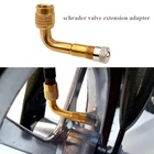 Удлинитель стержня клапана SchraderPresta для автомобиля, мотоцикла, электромобиля, Аксессуары для велосипеда