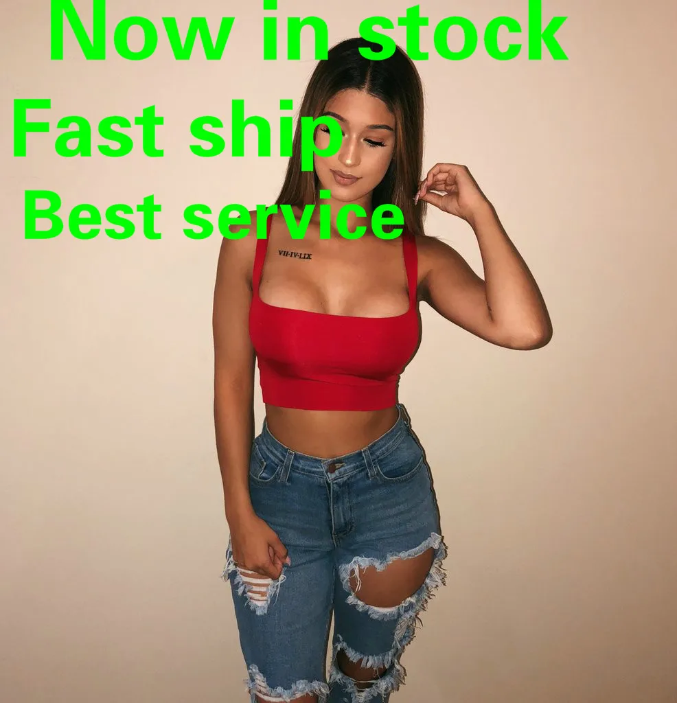 Женская однотонная майка на бретельках укороченный топ летние майки без рукавов