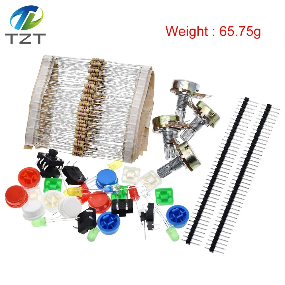 Удобный портативный комплект резисторов для Arduino Стартовый Комплект UNO R3