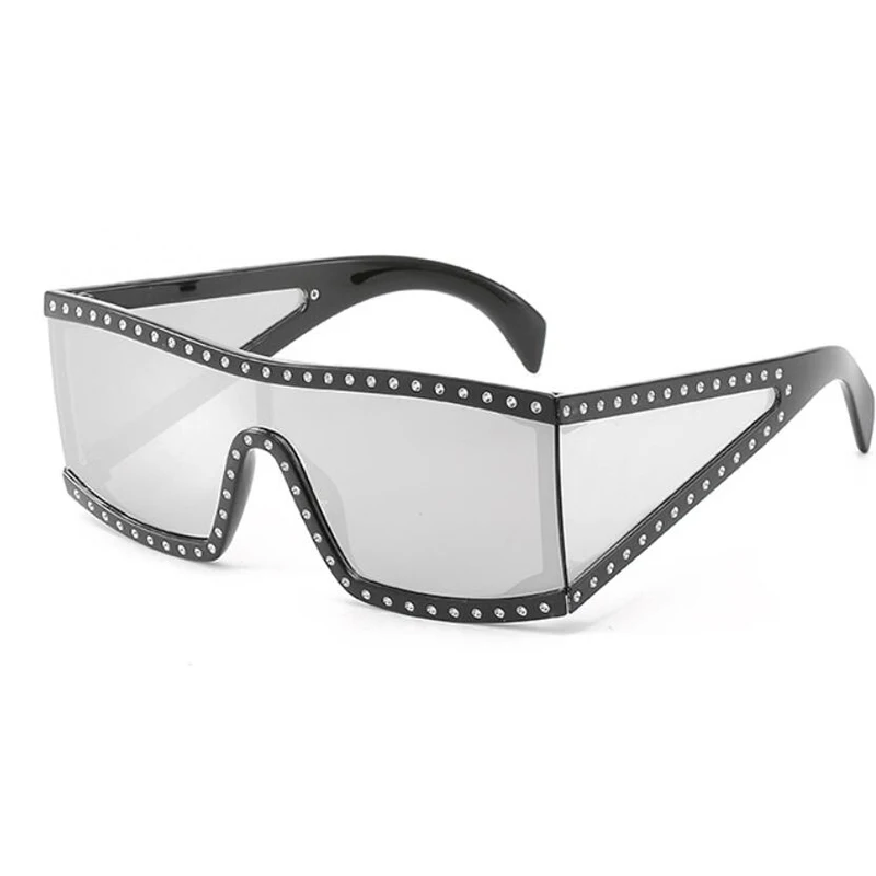 Солнцезащитные очки большого размера для мужчин и женщин роскошные брендовые