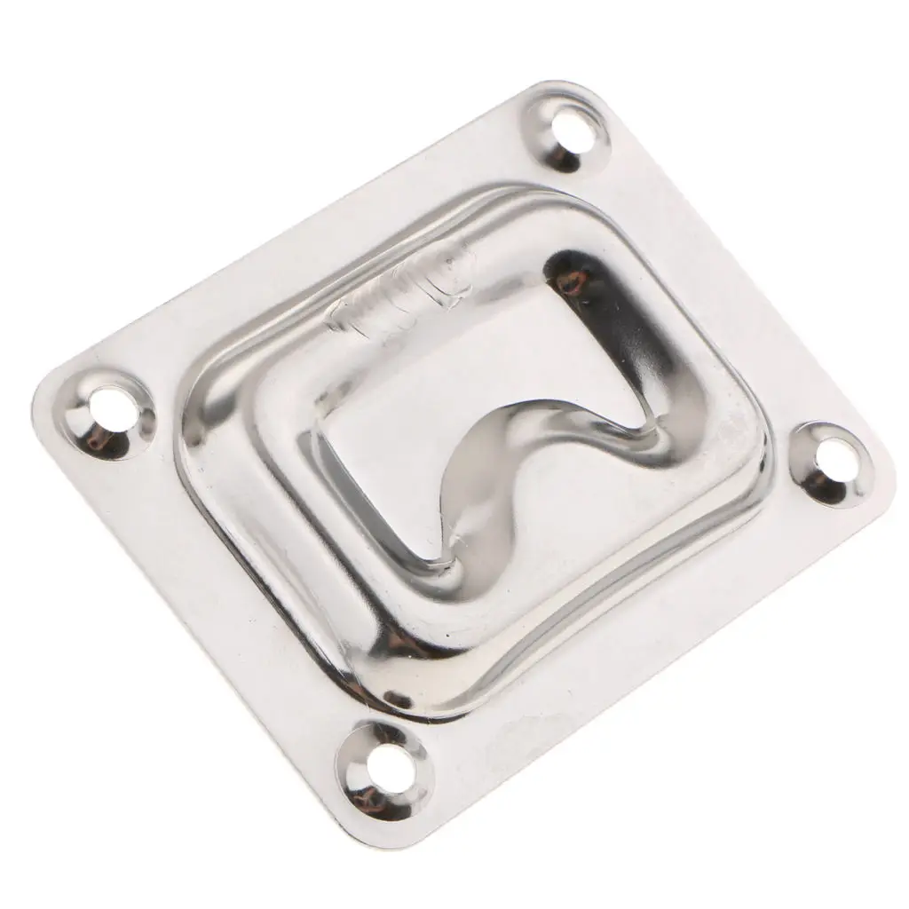 Морская Лодка встраиваемый люк Вытяжная ручка шкафчик в морском стиле Flush Lift Ring 304