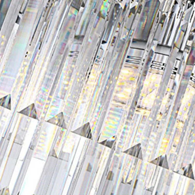

New Contemporary Luxury LED K9 Crystal Chandelier Modern Hanging Lighting for Villa Dining Room and Hotel Decoration light