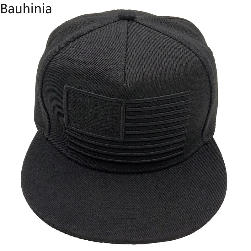 Высокое качество хлопковый американский флаг вышивка хип-хоп snapback шляпа мужская