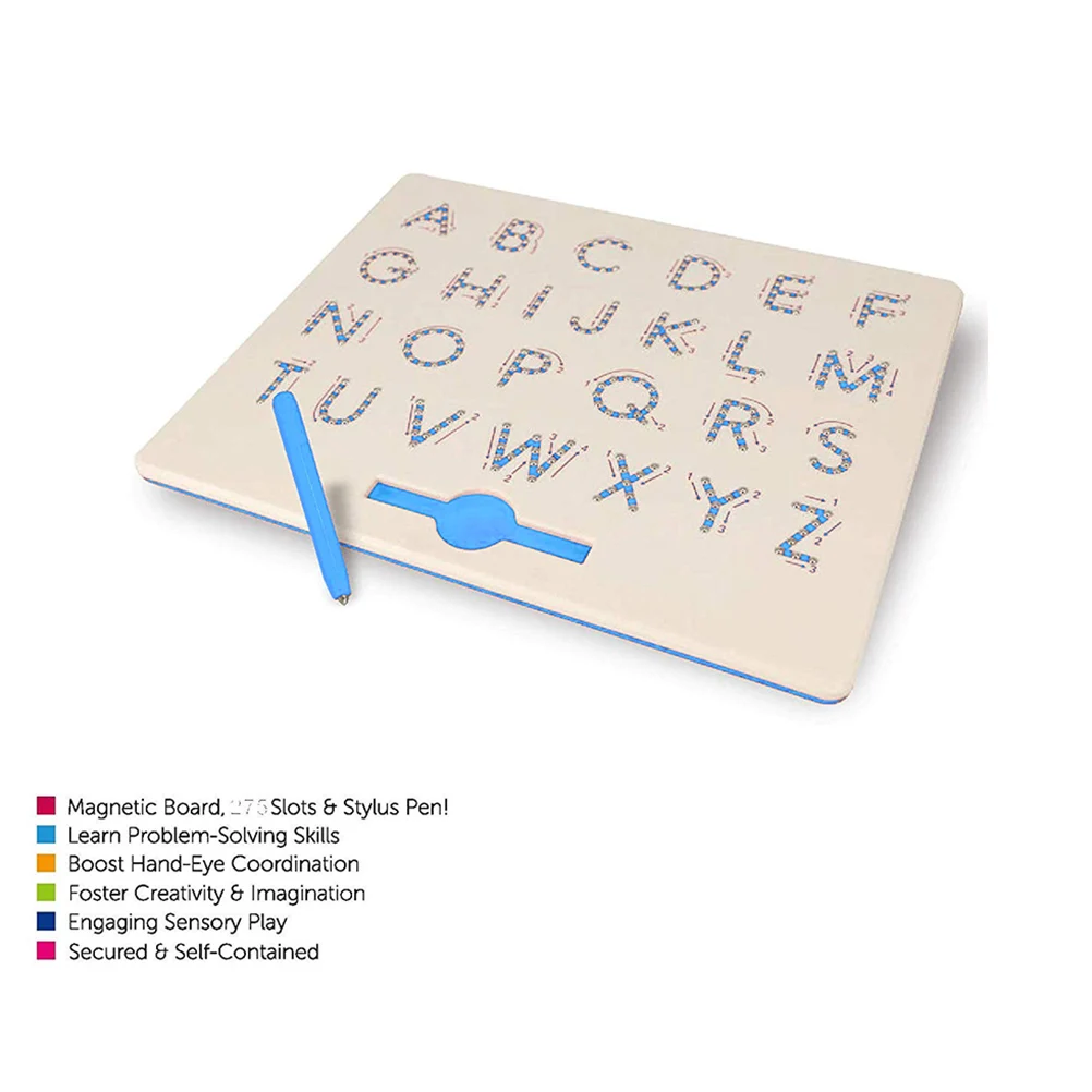 Детский развивающий Обучающий набор игрушек портативный магнитный шарик