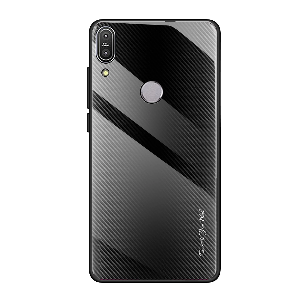 05 Роскошный мягкий чехол из закаленного стекла для Asus Zenfone Max Pro M1 ZB601KL/ZB602KL стеклянный задний Чехол бант для телефона - Цвет: 05
