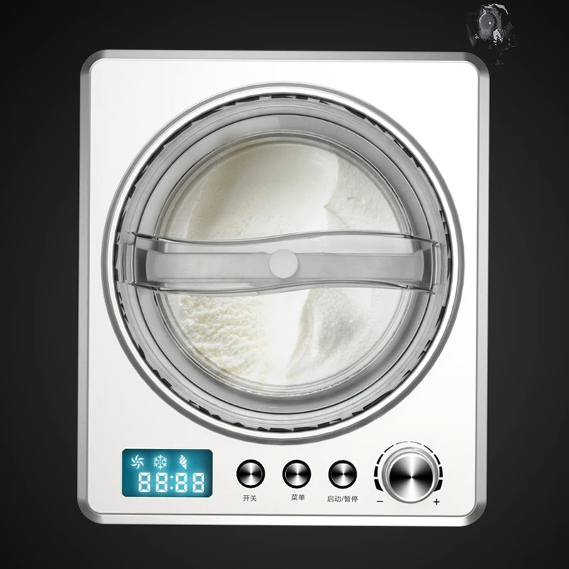 Бытовая 2.5л машина для производства мороженого Автоматическая коммерческая большой емкости домашняя