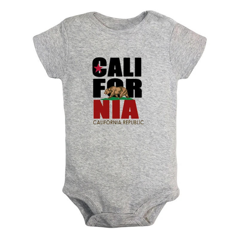 

Famous Call For NIA California Republic WILD CAT PAW Newborn Baby Boys Girls Outfits Jumpsuit Printing Infant Bodysuit Clothes