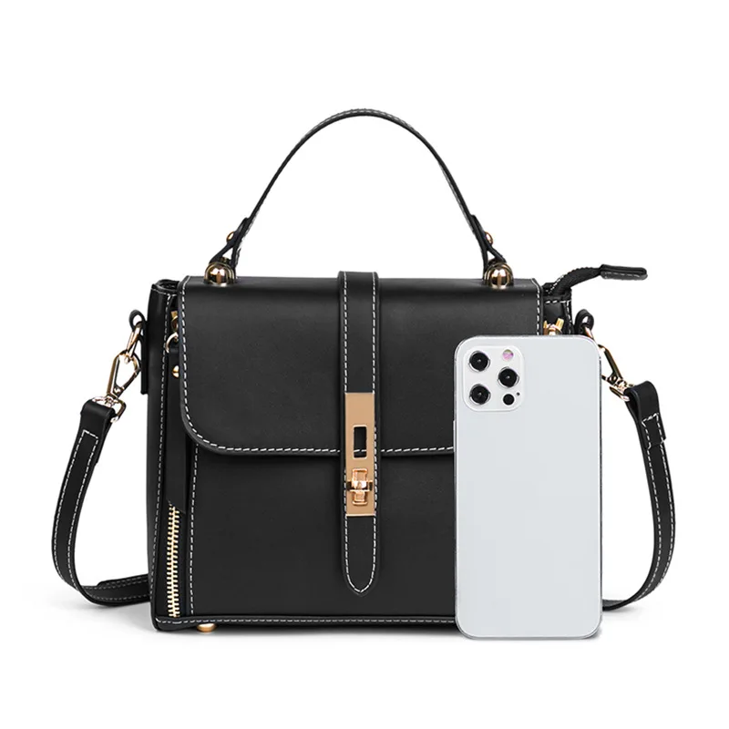 

Women Bag 2020 Genuine Leather Famous Letter Brands Fashion Designer Luxury New Handbags Crossbody Messenger Shoulder Bags