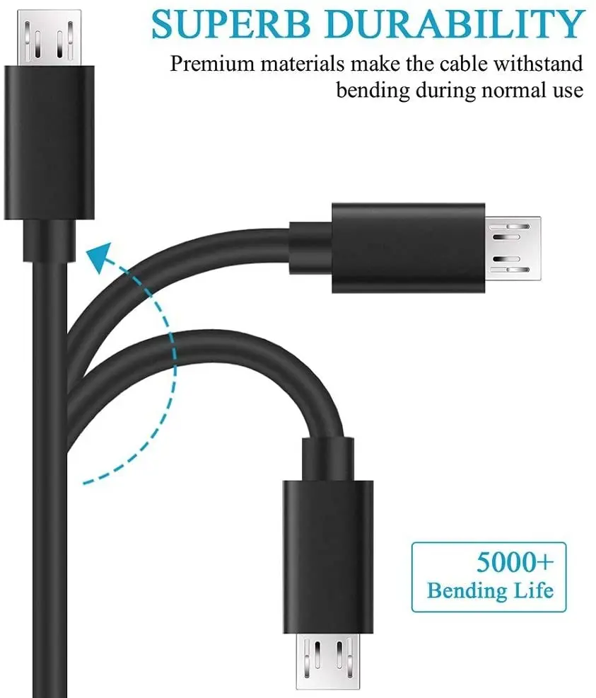 Штепсельная Вилка европейского стандарта Micro USB кабель для Google Pixel на возраст 1 2 3 3a