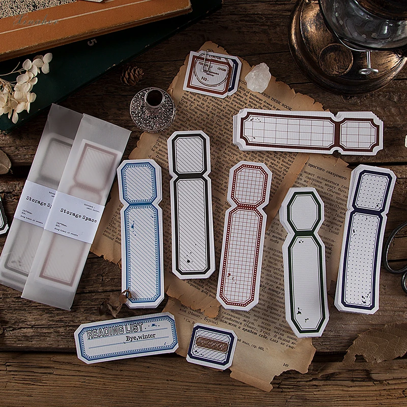 30 шт./пакет Винтаж объем запоминающего устройства серии Материал Примечание