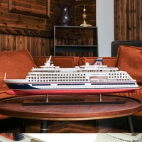 new business gift luxury cruise ship decoration office housewarming opening simulation handicraft model living room decorations