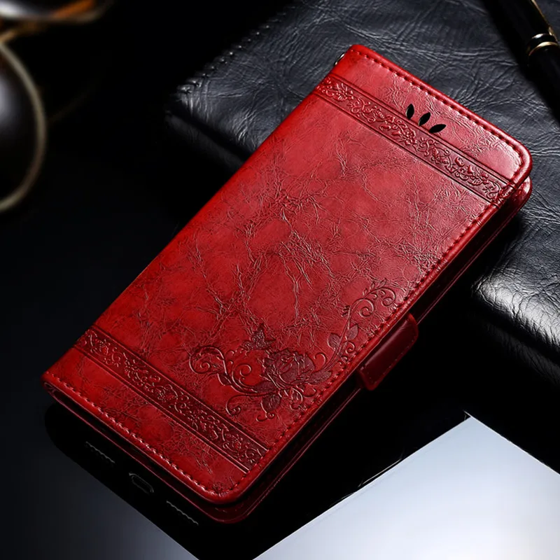 Red Винтажный флип-чехол для iphone X XS Max XR, кожаный, в виде бумажника, Магнитный чехол для iphone 7 8 6 6s plus capa - Цвет: Red