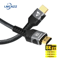 hdmi cable 8k60hz 4k120hz 48gbps hdmi 2 1 cable digital cables for hdmi splitter hd tv box rtx 3080 computer series x ps45