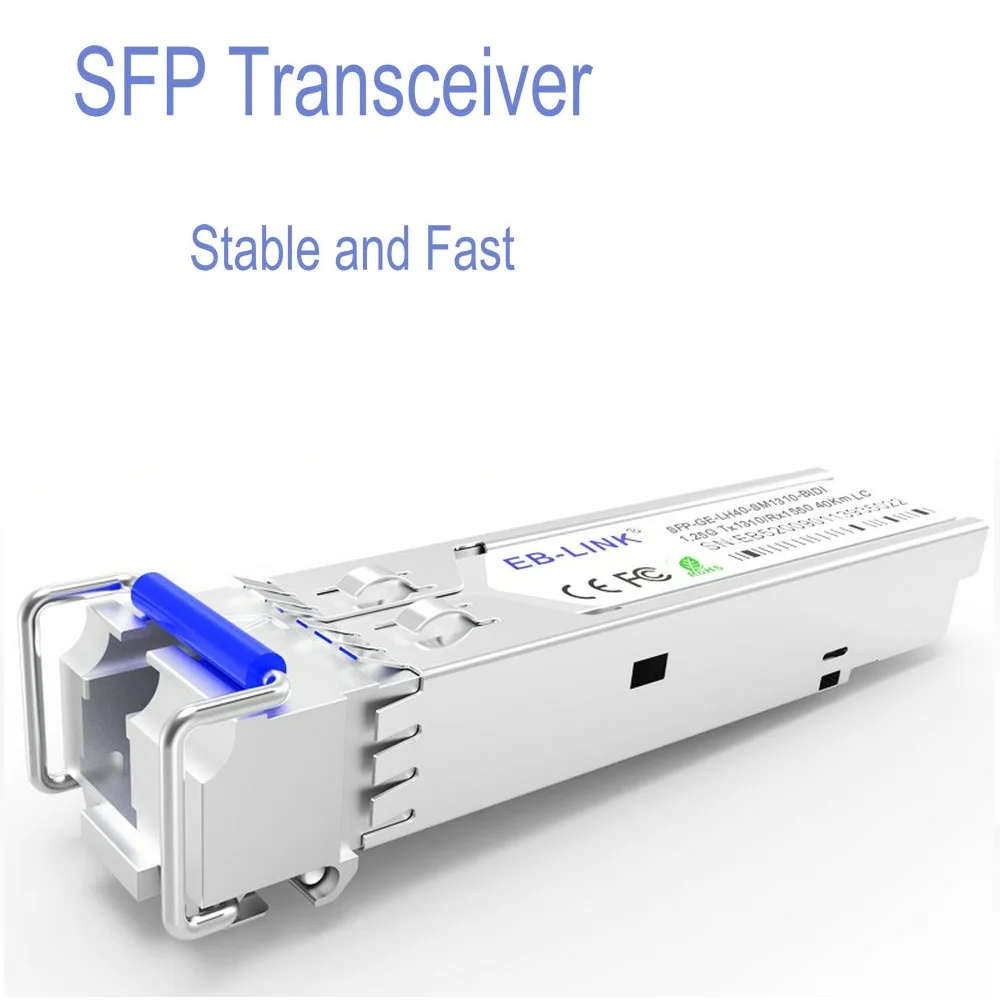 Для совместимой модели D link модуль приемопередатчика BIDI SFP TX1310/RX1550nm 1 25G 40km|sfp transceiver