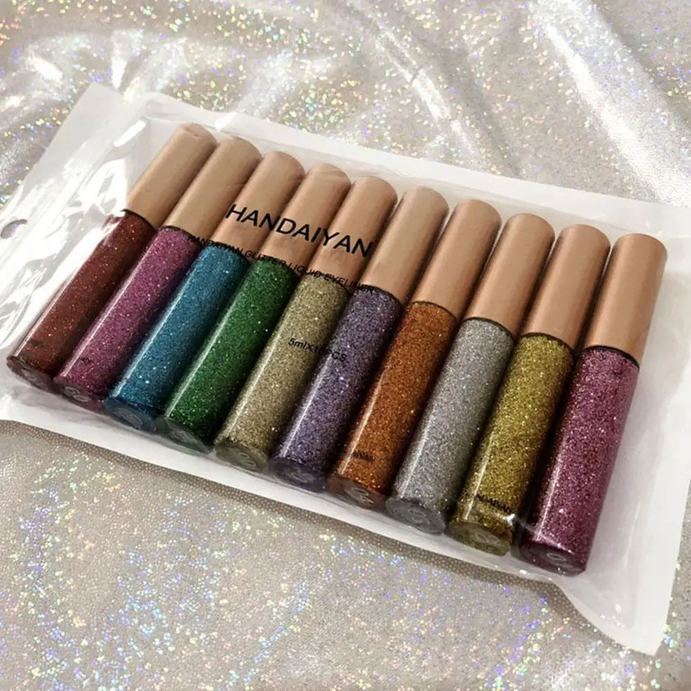 

Liquid Eyeliner Shiny Diamond Liquid Eyeliner Makeup 12 Colors Comestics Tools Easy To Wear Eye Liner Silky National