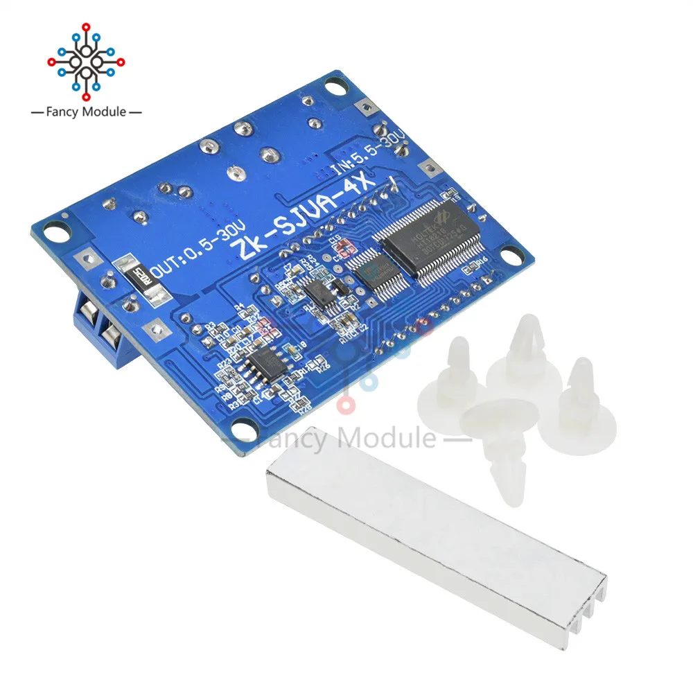Понижающий модуль преобразователя постоянного тока от 5 30 в до 0 регулируемая