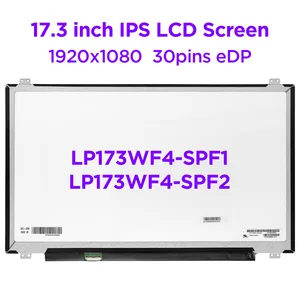 17 3 ips laptop lcd screen lp173wf4 spf2 lp173wf4 spf1 spf4 ltn173hl01 lcd matrix display panel 72 ntsc fhd1920x1080 30pin edp free global shipping