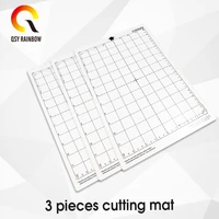 cutting mat transparent adhesive mat with measuring grid 812 inch for silhouette cameo plotter machine 812 inch