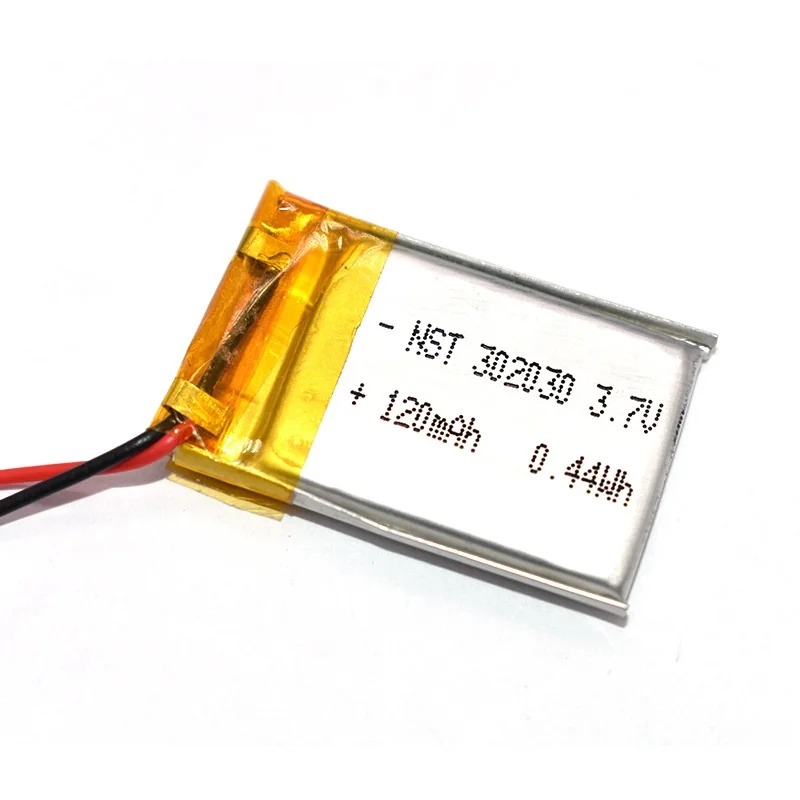 

3.7V lithium battery 302030 032030 140mah MP3 MP4 GPS Bluetooth cell battery toys