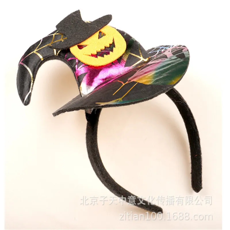 Тыква привидение паук костюм на Хэллоуин для девочек Повязка голову малышей и